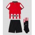 Athletic Bilbao Prima Maglia Bambino 2025-26 Manica Corta (+ Pantaloni corti)